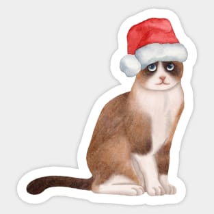 Cute And Lovely Animals With Christmas Sticker